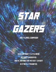 Star Gazers Concert Band sheet music cover Thumbnail